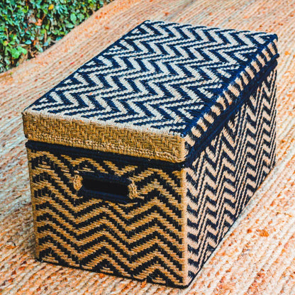 The Buff Jute & Cotton Trunk | Verified Sustainable by Brown Living™