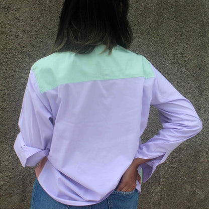 The Candy Shirt I Multicoloured Cotton Shirt - I | Verified Sustainable by Brown Living™