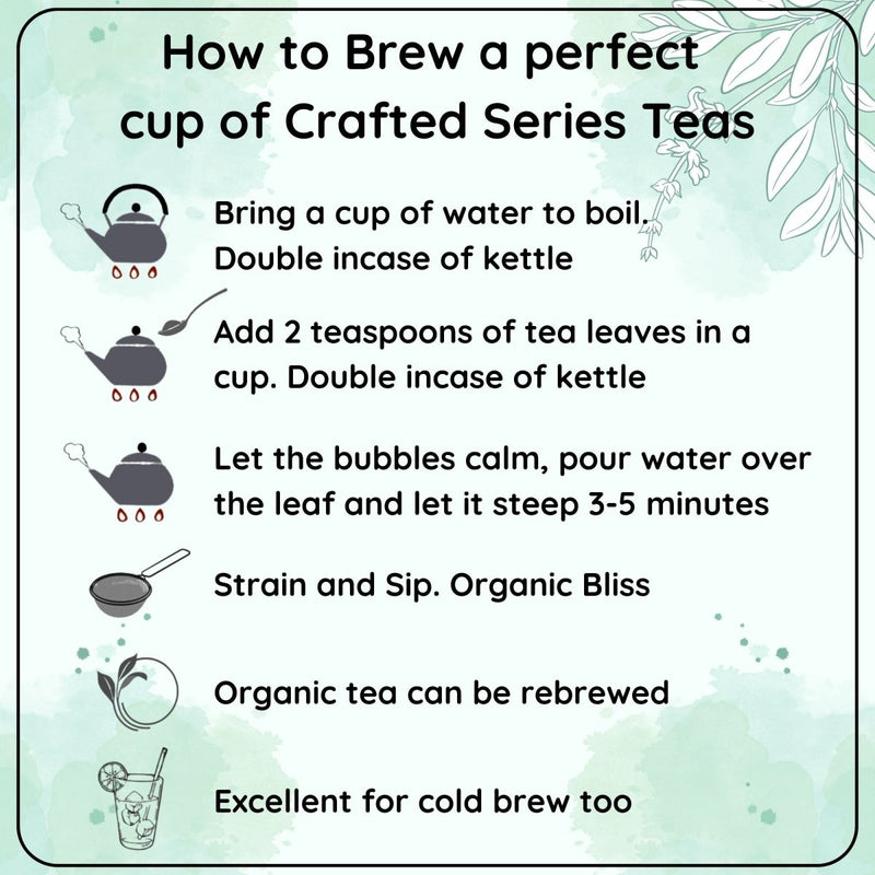 Buy The Crafted Collection - An ode to the lover of teas | Makes 100 Cups | Shop Verified Sustainable Products on Brown Living