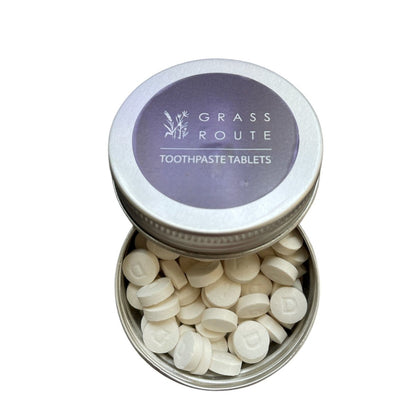 The Grass Route Toothpaste Tablets, 60 tabs | Verified Sustainable by Brown Living™