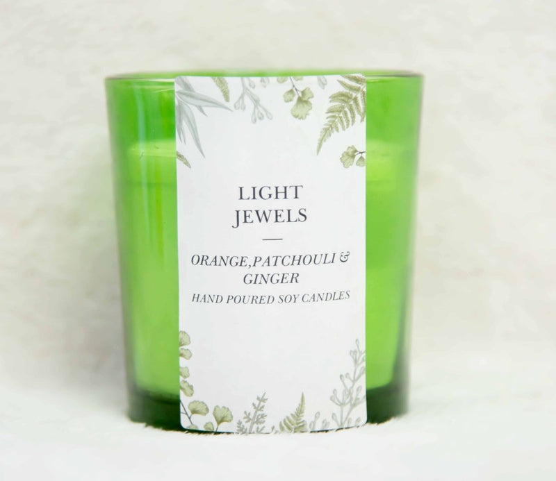 Buy The Green Fragrant Soy Glass Candle | Shop Verified Sustainable Products on Brown Living