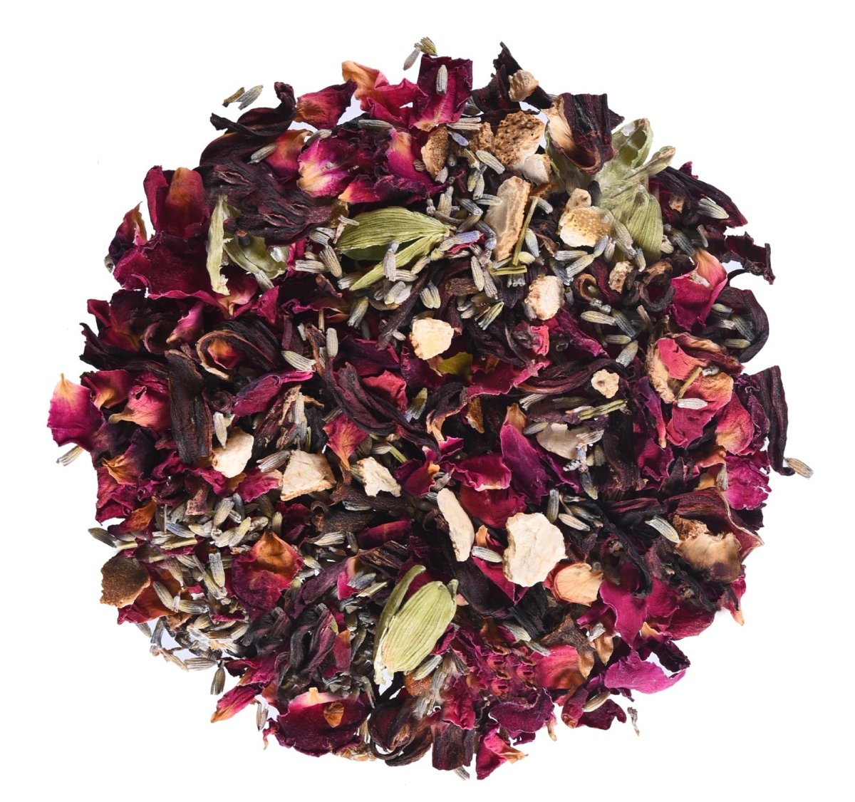 The Herb Basket - Floral Pink Tea | Verified Sustainable by Brown Living™