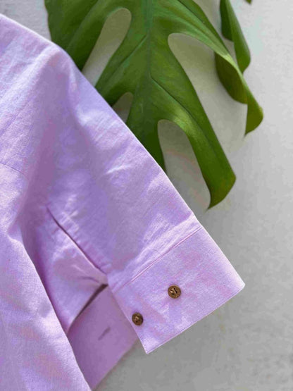 The Lilac Cheers Shirt | Verified Sustainable by Brown Living™