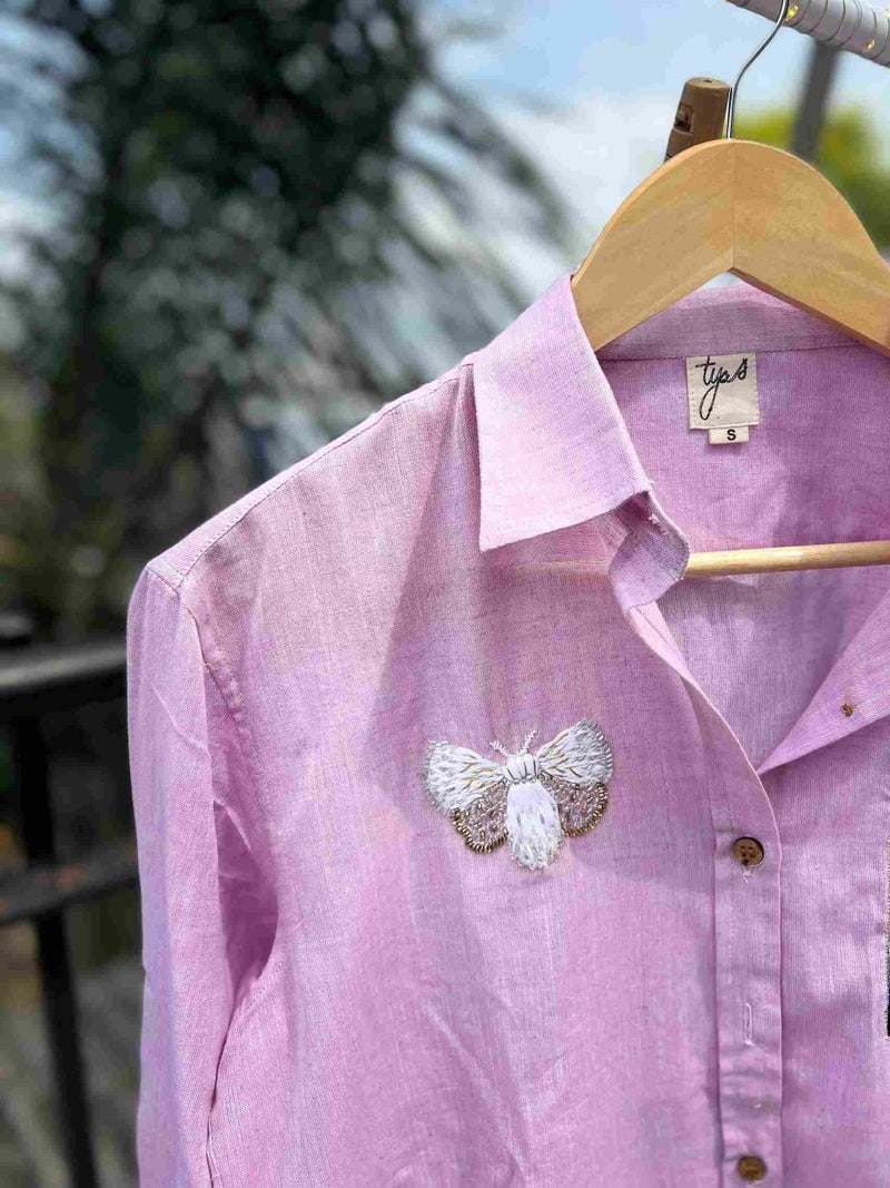 Buy The Living for Lilac Shirt | Shop Verified Sustainable Womens Shirt on Brown Living™