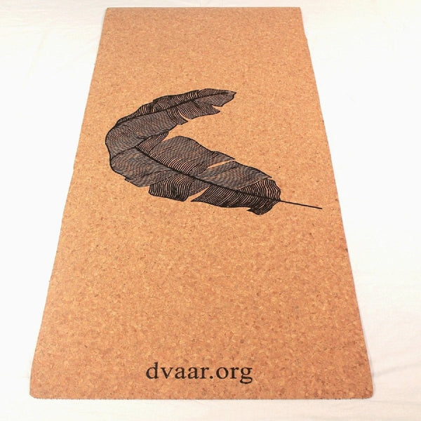 Buy Premium Cork Mats- Pinchya Design | Natural Rubber | Shop Verified Sustainable Yoga Mat on Brown Living™