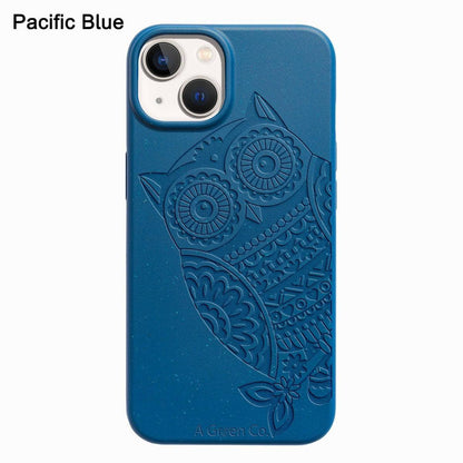 The Wise Owl - Biodegradable Eco - Friendly Mobile Cover /Phone | Verified Sustainable by Brown Living™