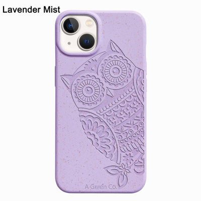 The Wise Owl - Biodegradable Eco - Friendly Mobile Cover /Phone – Tech Accessories on Brown Living™. SKU: 177 - 15718 - OWL - 13 - 006. Img 9.