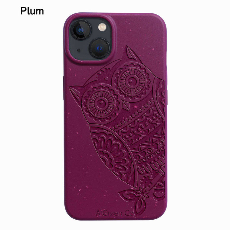 Buy The Wise Owl - Biodegradable Eco-Friendly Mobile Cover /Phone | Shop Verified Sustainable Products on Brown Living
