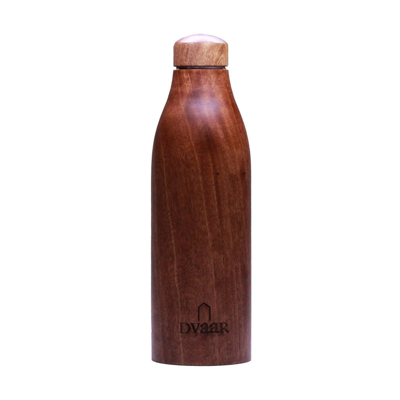 Buy The Wooden Copper Bottle - Blackberry Wood | Shop Verified Sustainable Products on Brown Living
