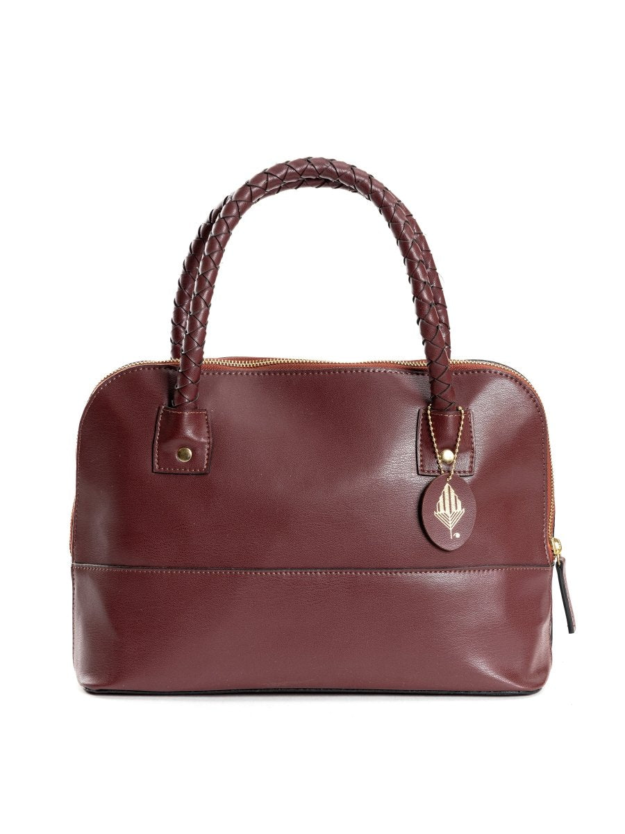 Theia (Red) | Women's Bag Made with Cactus Leather | Verified Sustainable by Brown Living™