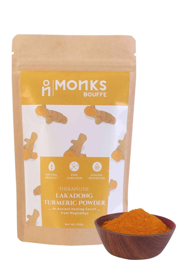 Buy Therapeutic Lakadong Turmeric Powder | Shop Verified Sustainable Seasonings & Spices on Brown Living™