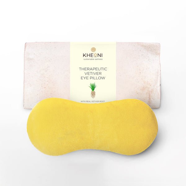 Therapeutic Vetiver Eye Pillow | Verified Sustainable by Brown Living™