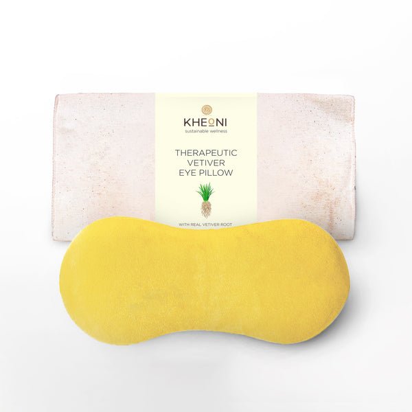 Buy Therapeutic Vetiver Eye Pillow | Shop Verified Sustainable Products on Brown Living