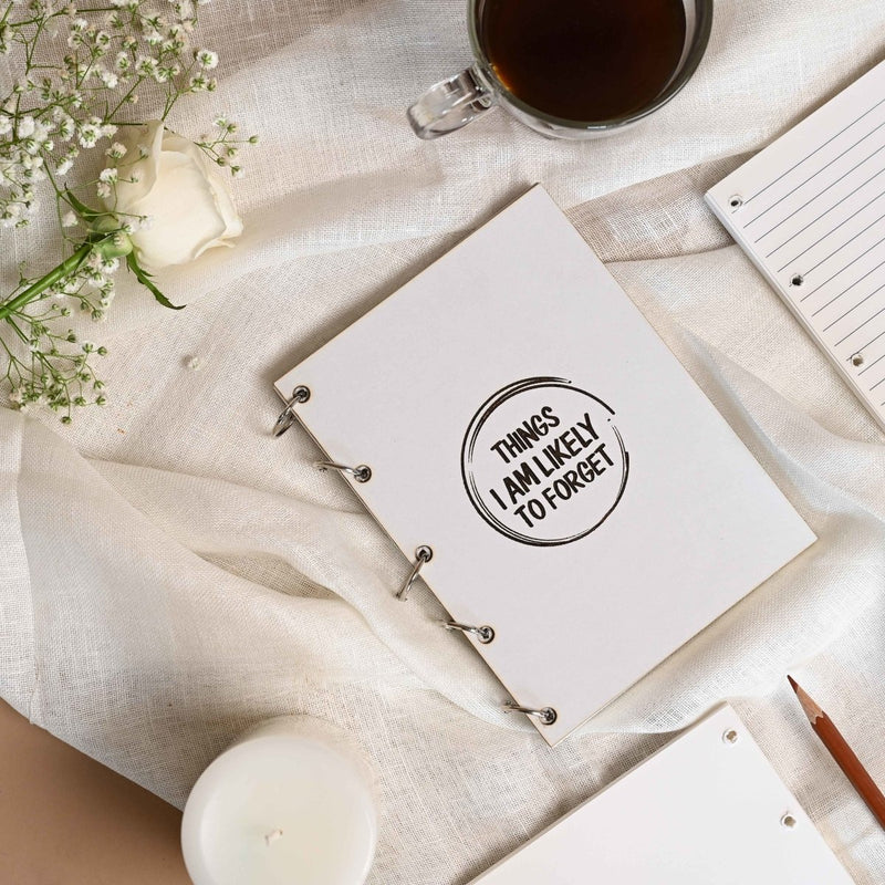 Buy Things I am Likely To Forget - Refillable Notebook | Shop Verified Sustainable Products on Brown Living