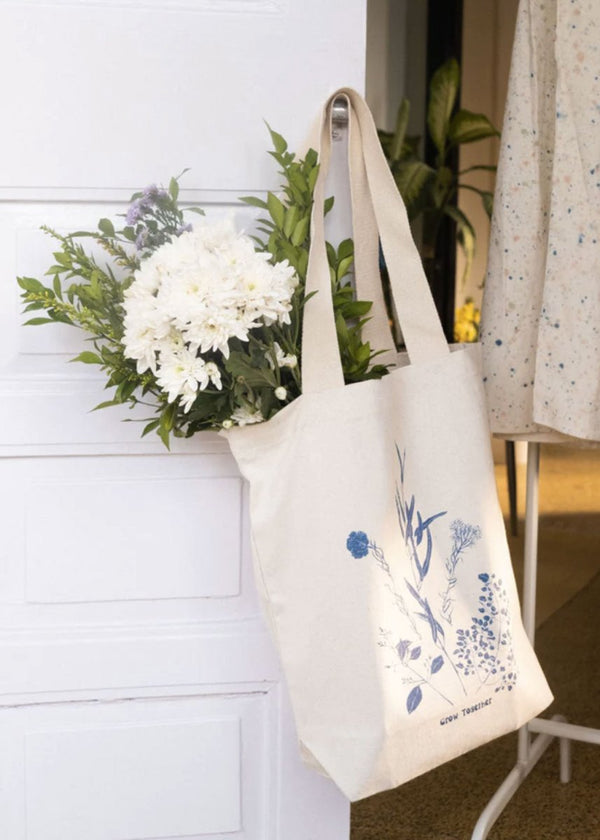Buy Together - Cyanotype Tote Bag | Shop Verified Sustainable Tote Bag on Brown Living™