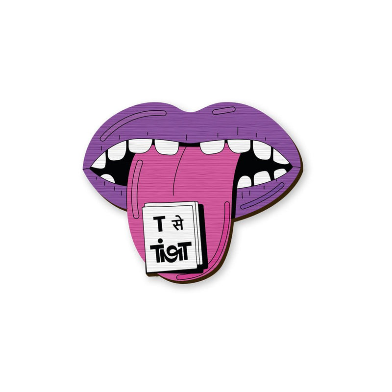 Buy Tongue Tied Handcrafted Pin | Shop Verified Sustainable Stationery on Brown Living™