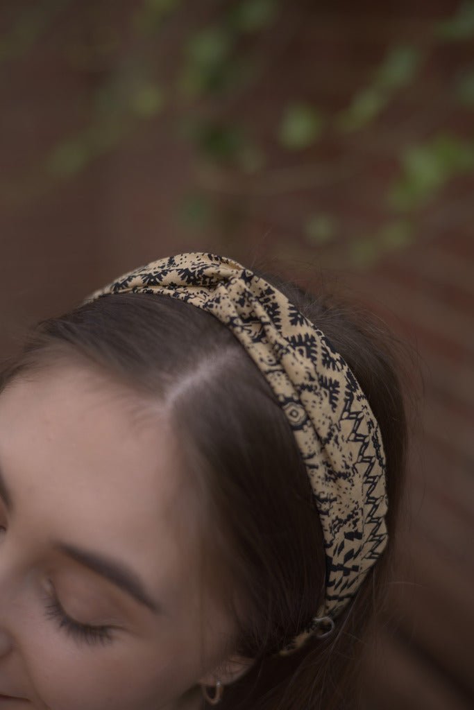 Buy Tribal Soft Knot Headband | Shop Verified Sustainable Products on Brown Living