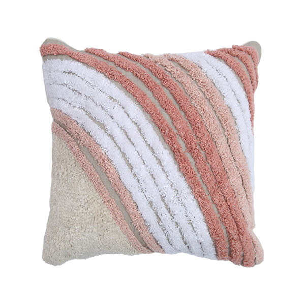 Buy Trio Coral Cushion Cover 18X18 Inches | Shop Verified Sustainable Covers & Inserts on Brown Living™