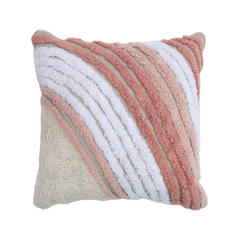 Buy Trio Coral Cushion Cover 18X18 Inches | Shop Verified Sustainable Products on Brown Living