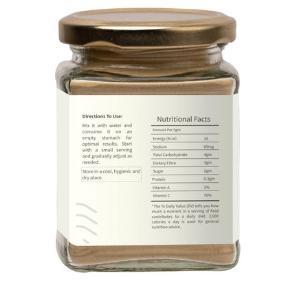 Triphala Powder for Digestive Health & Immune System - 100g | Verified Sustainable by Brown Living™