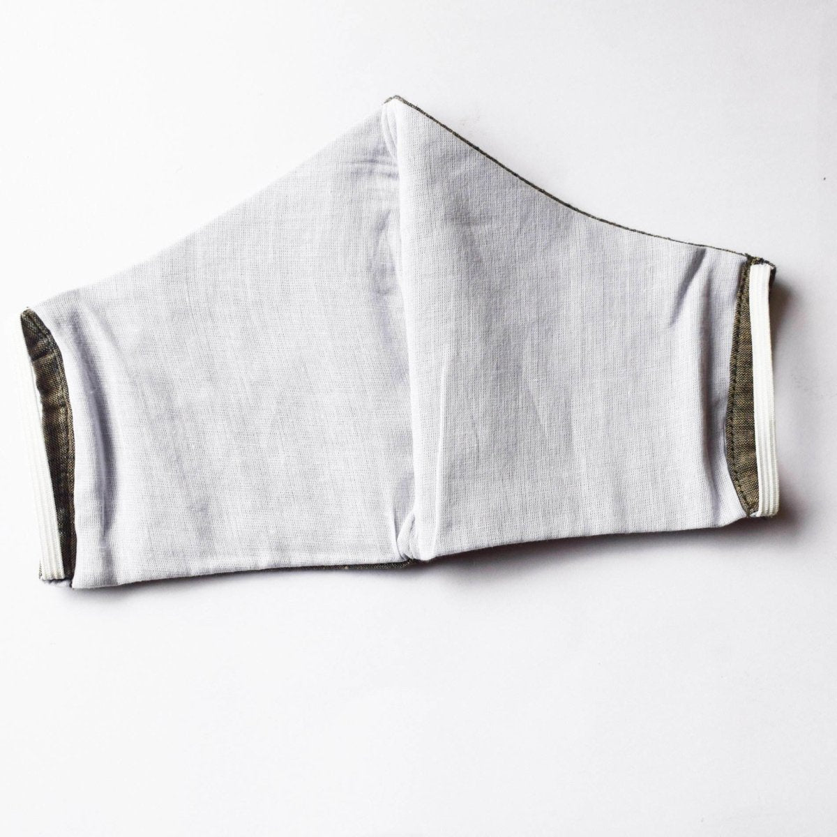 Triple Layered Embroidered Cotton Face Mask | Verified Sustainable by Brown Living™