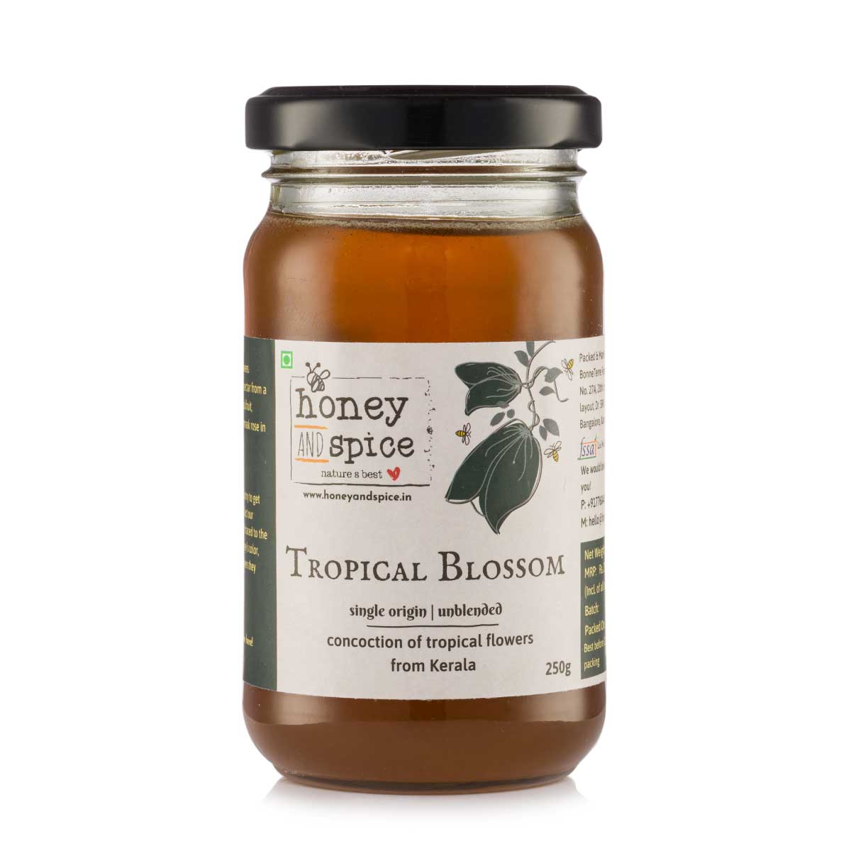 Tropical Blossom Honey | Made In Small Batches | Verified Sustainable by Brown Living™