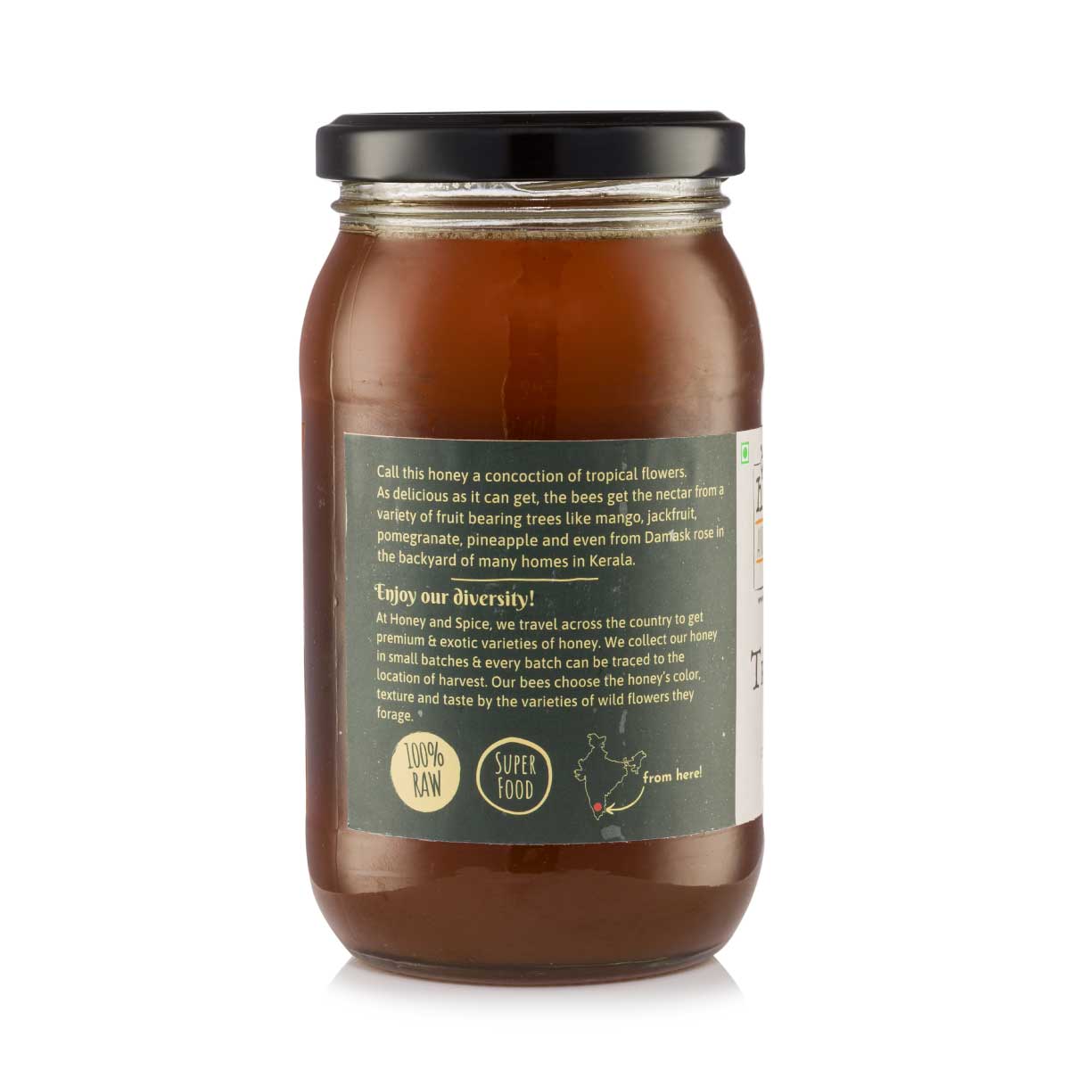 Tropical Blossom Honey | Made In Small Batches | Verified Sustainable by Brown Living™