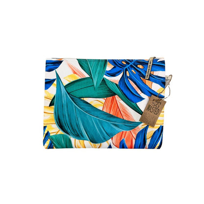 Recycled Tropical Laptop Sleeve | Verified Sustainable by Brown Living™