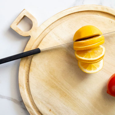 Trough Mango Wood Chopping Board – Kitchen Tools on Brown Living™. SKU: CB0102. Img 2.