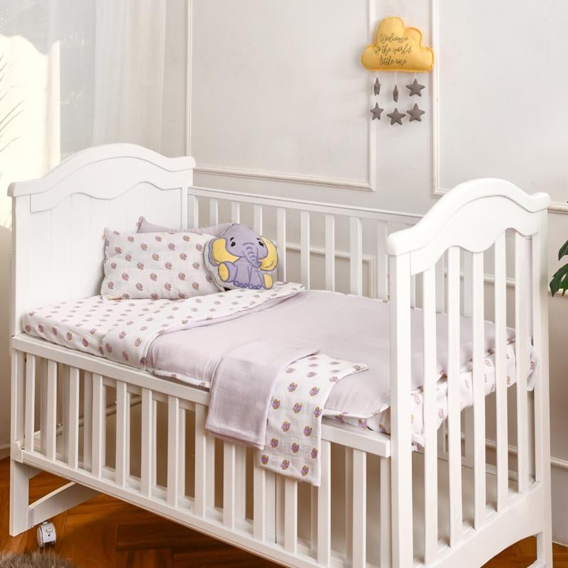 Buy Trusty Tusky Baby Cot Set | Shop Verified Sustainable Bedding on Brown Living™