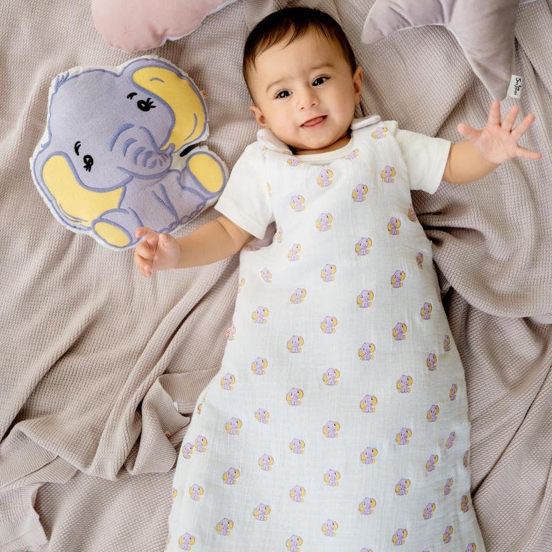 Buy Trusty Tusky Baby Sleep Sack | Shop Verified Sustainable Products on Brown Living