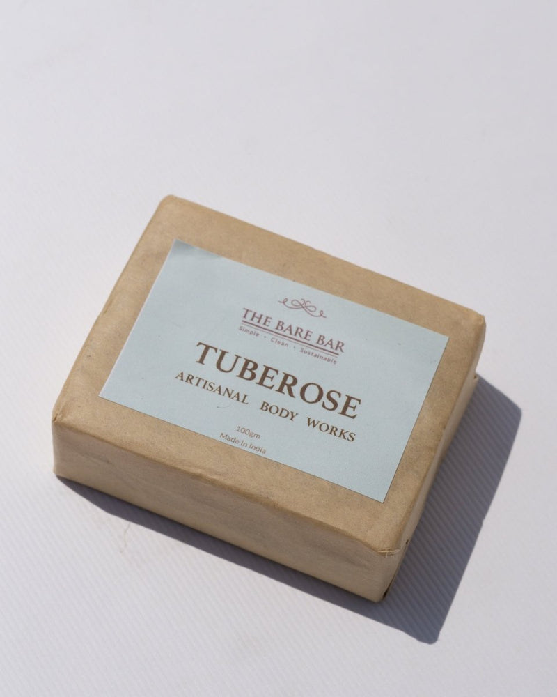 Buy Tuberose Bar | Natural Soap Bar | Shop Verified Sustainable Products on Brown Living