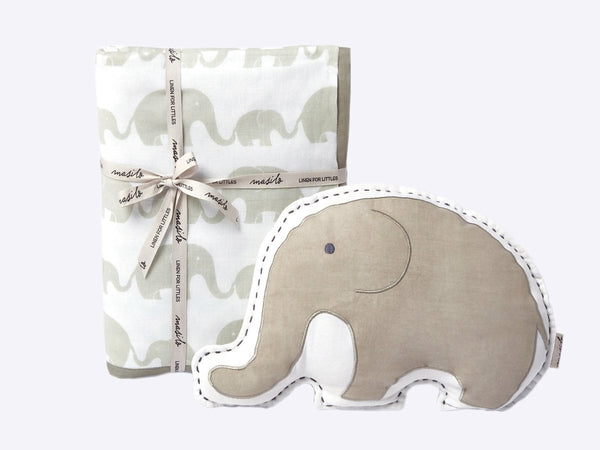 Buy Tuck Me In Gift Bundle Elephant Parade | Shop Verified Sustainable Bedding on Brown Living™