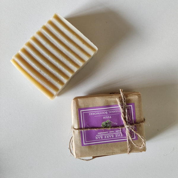 Buy Tulsi Bar | Natural Soap Bar | Shop Verified Sustainable Products on Brown Living