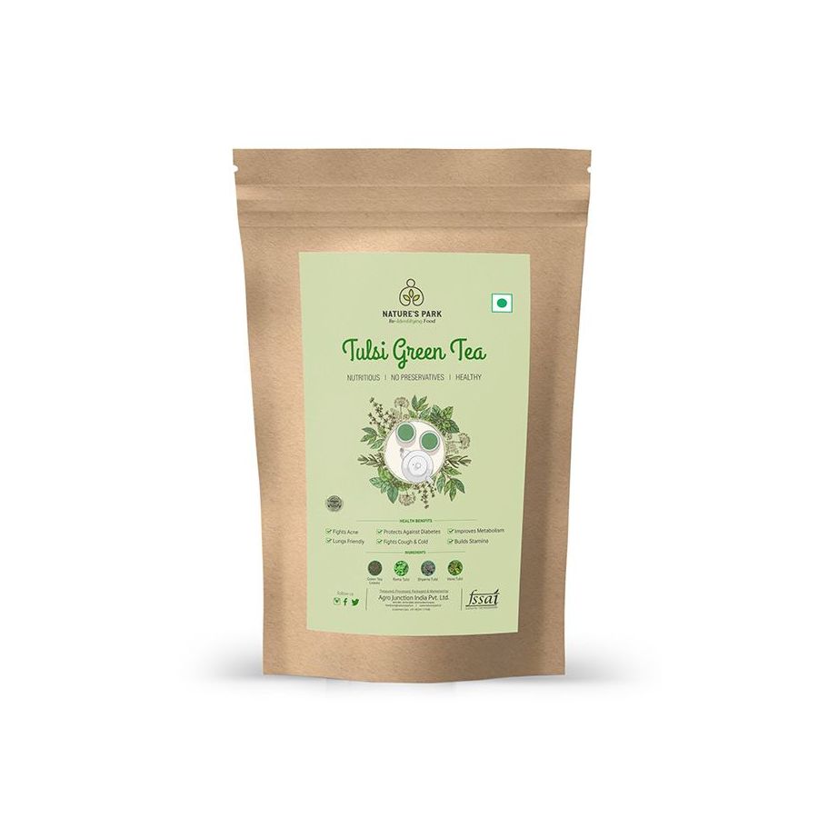 Tulsi Green Tea (500 g) | Verified Sustainable by Brown Living™