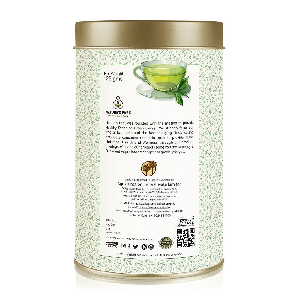 Tulsi Green Tea Can (125 g) | Verified Sustainable by Brown Living™