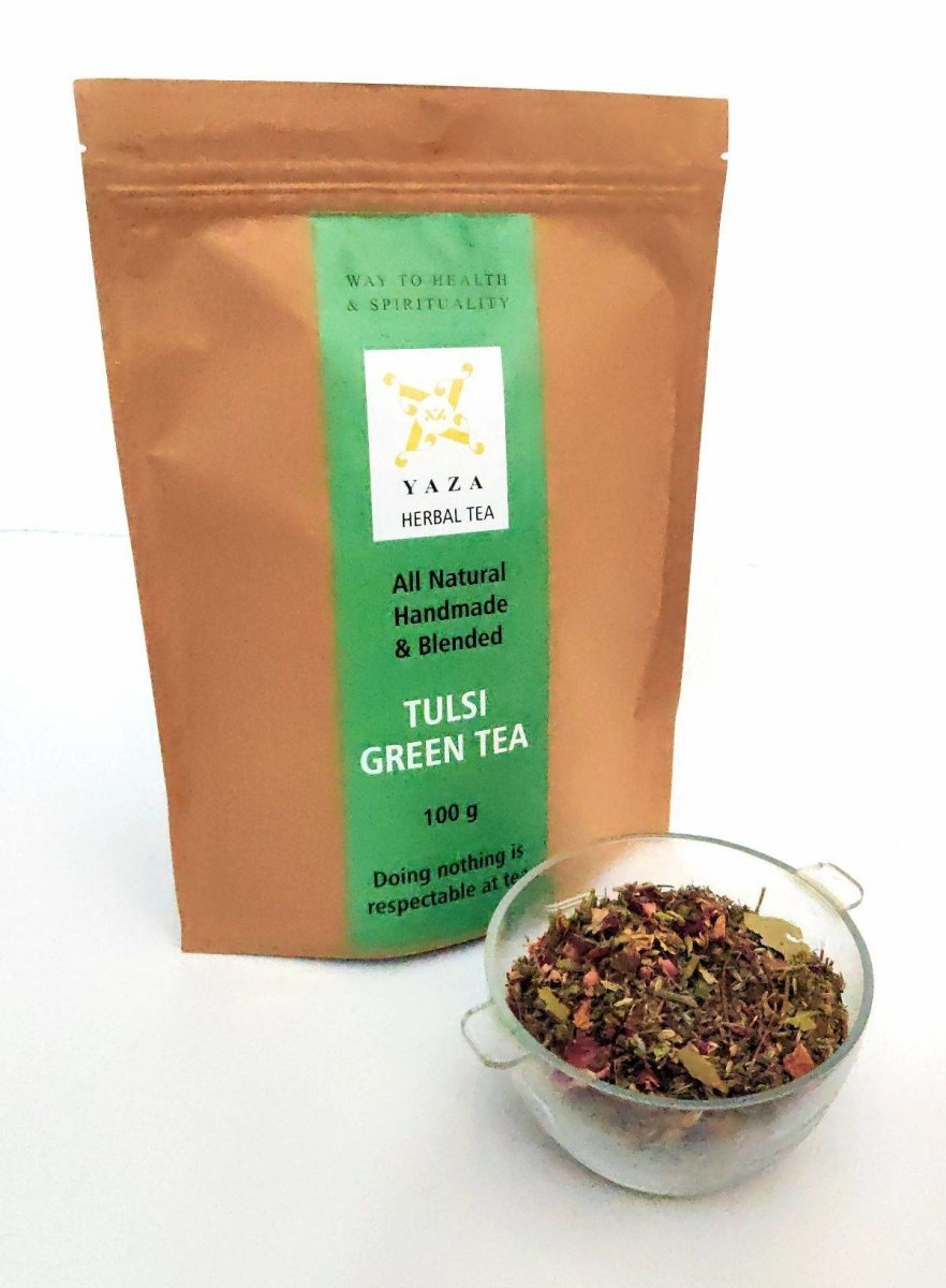 Tulsi Green Tea - Organic age defier & Immunity Booster - 100g | Verified Sustainable by Brown Living™