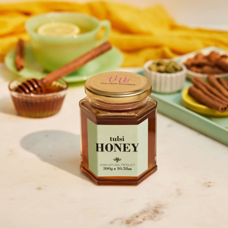 Buy Tulsi Honey | Shop Verified Sustainable Honey & Syrups on Brown Living™