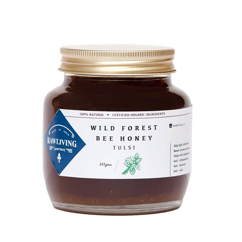 Buy Tulsi Honey - Raw Wild Forest Organic Bee Honey | Shop Verified Sustainable Products on Brown Living