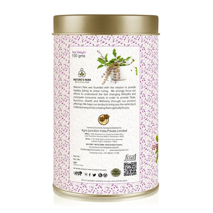 Tulsi Tea Can (100 g) | Verified Sustainable by Brown Living™