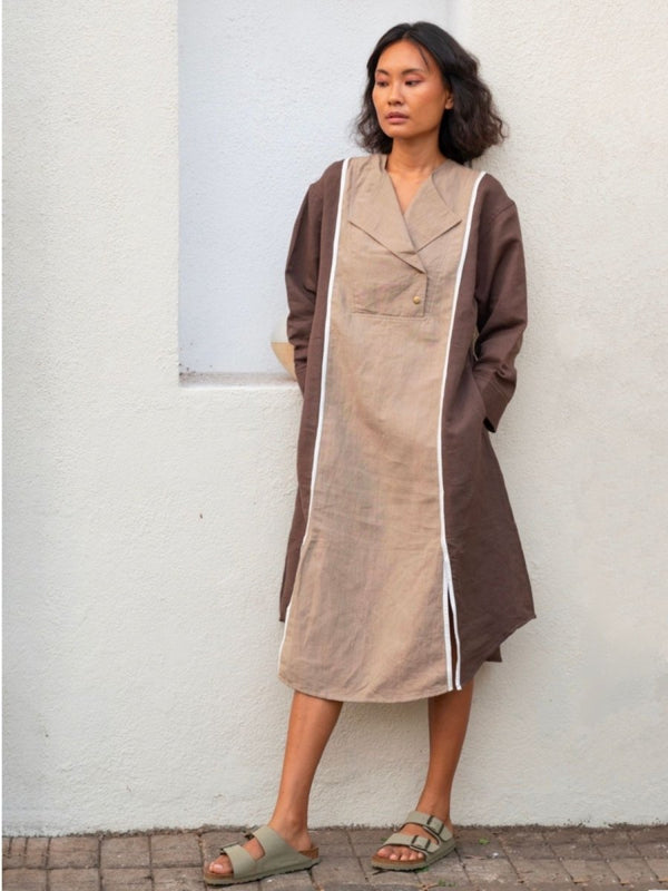 Buy Tuscany Shift Dress | Shop Verified Sustainable Products on Brown Living