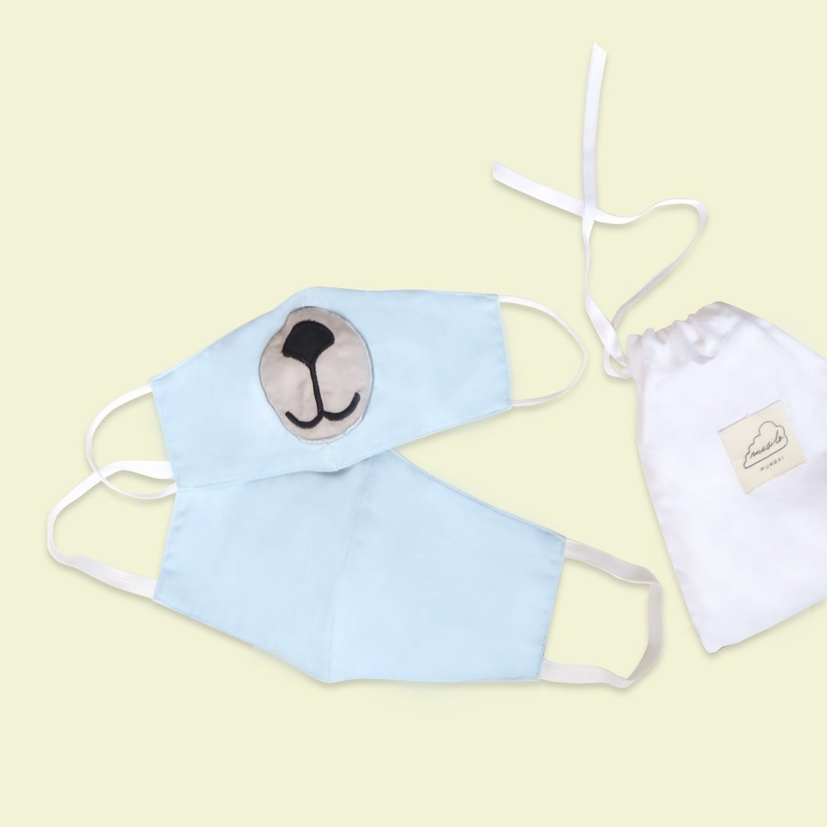 Twinning Face Mask Set Bear | Verified Sustainable by Brown Living™