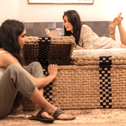 Twofold Jute & Cotton Trunk | Verified Sustainable by Brown Living™