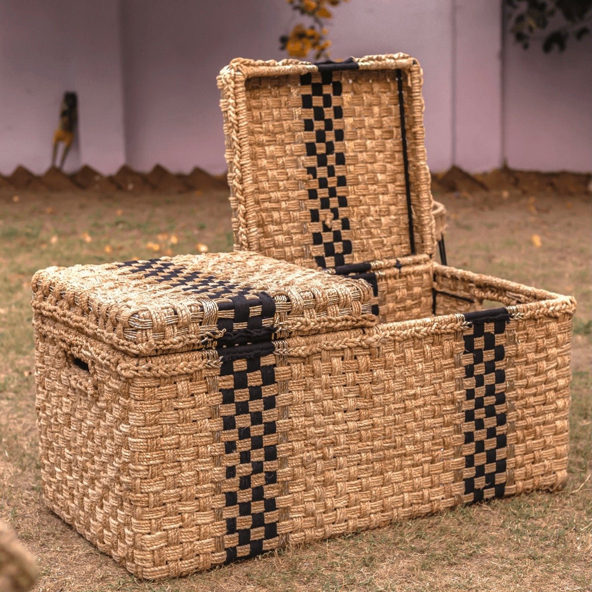 Twofold Jute & Cotton Trunk | Verified Sustainable by Brown Living™