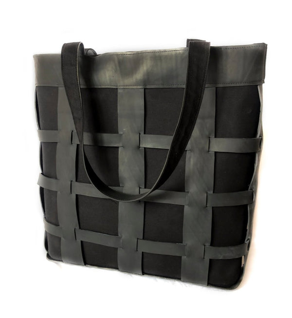Buy Tyre Tube Cage Bag (Weave Design) | Shop Verified Sustainable Products on Brown Living