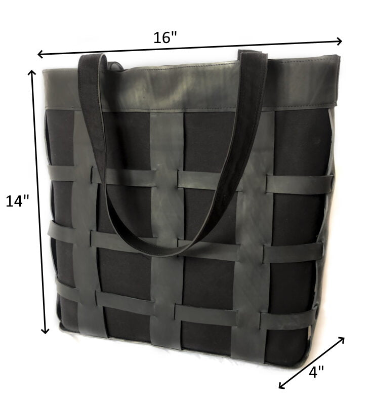 Buy Tyre Tube Cage Bag (Weave Design) | Shop Verified Sustainable Products on Brown Living