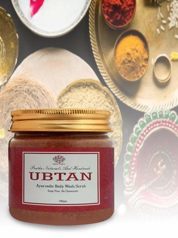 Buy Ubtan Natural Scrub | A soap free body wash | Shop Verified Sustainable Products on Brown Living