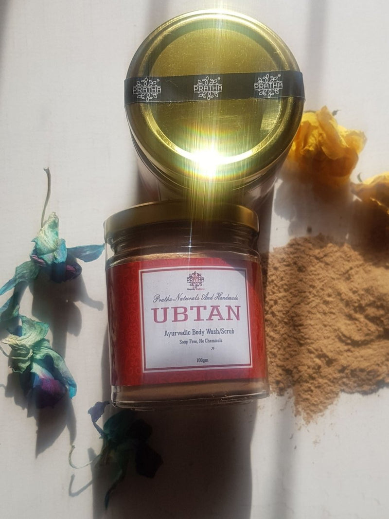 Buy Ubtan Natural Scrub | A soap free body wash | Shop Verified Sustainable Face Scrub on Brown Living™