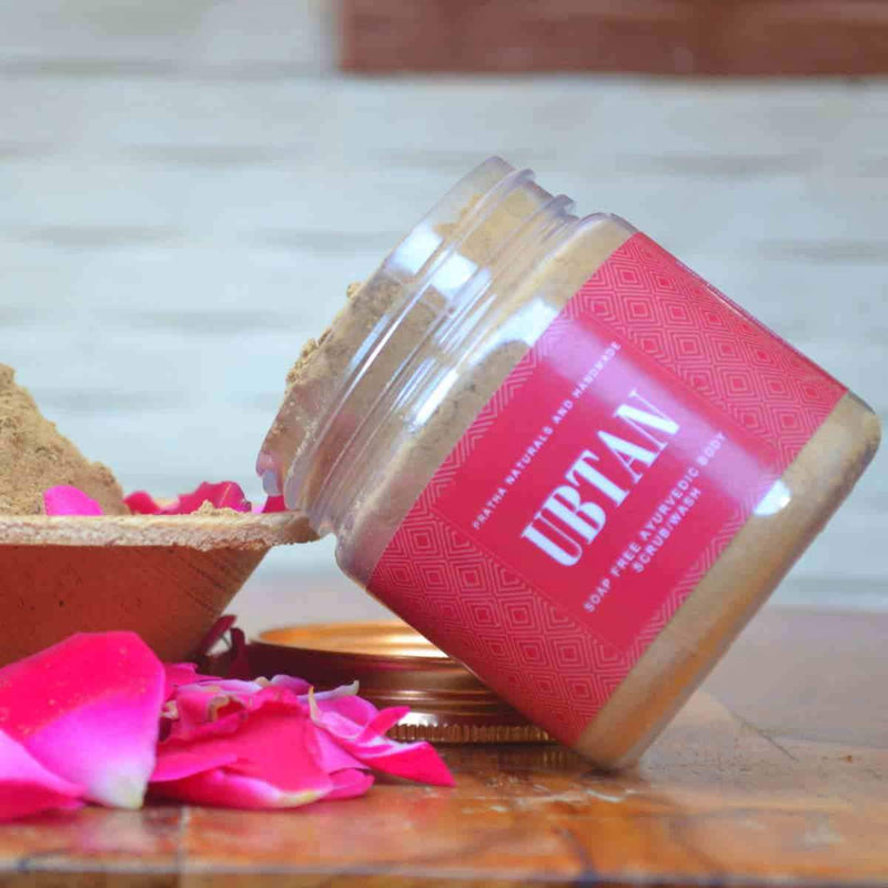 Buy Ubtan Natural Scrub | A soap free body wash | Shop Verified Sustainable Face Scrub on Brown Living™