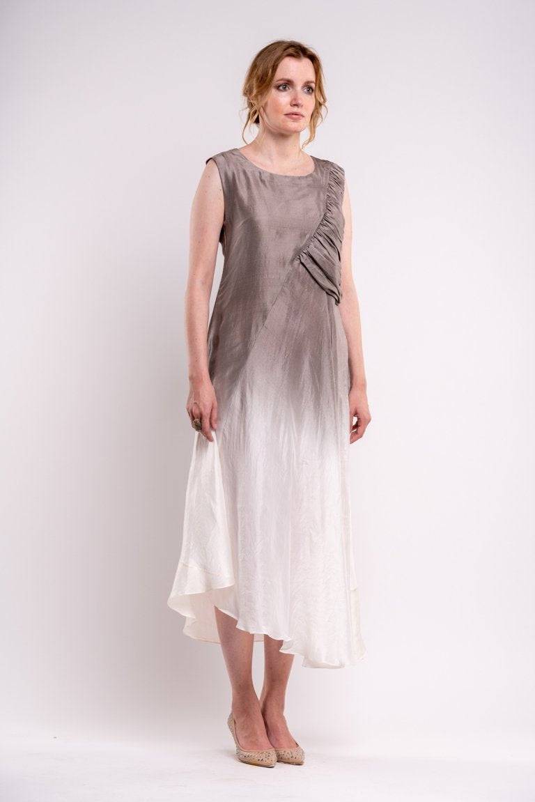 Buy Ukiyo silk dress | Shop Verified Sustainable Products on Brown Living